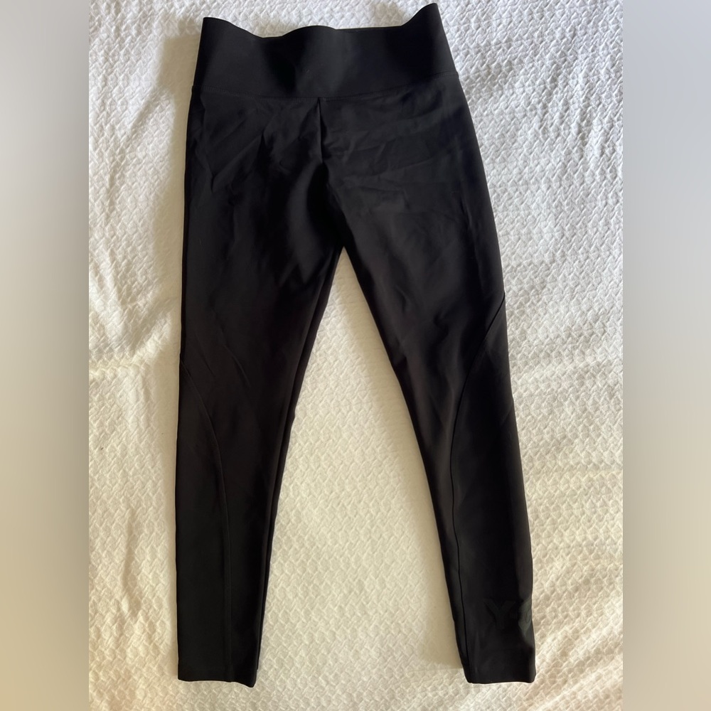 Y3 Adidas 7/8 black leggings
